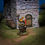 Miniature : Seigneur nain monté sur bélier de guerre / figurine à peindre - format 28mm