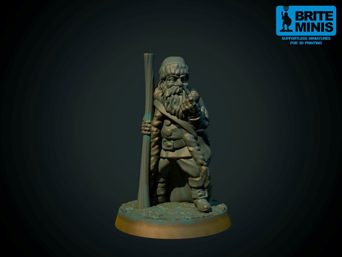 voyageur / PNJ ou PJ - figurine à peindre format 28mm(DnD) - RPG