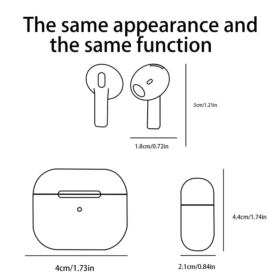 Thumbnail: Air Pro4 wireless earphones Bluetooth 5.3 in ear earphones suitable for sports, 