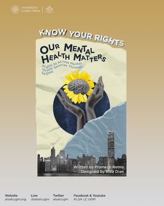 KYR #3: OUR MENTAL HEALTH MATTERS: RIGHTS TO ACCESS MENTAL HEALTH SERVICES THROUGH SEJIWA