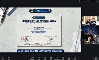 ALSA LEGAL OPINION COMPETITION (ALOC) 2024 LC UNSRI