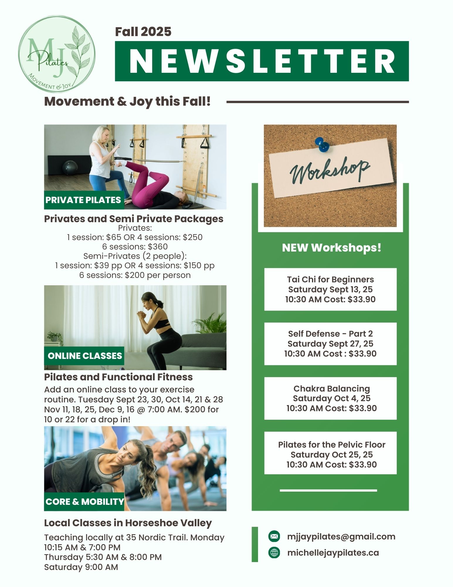 Thinking about trying something new this fall?