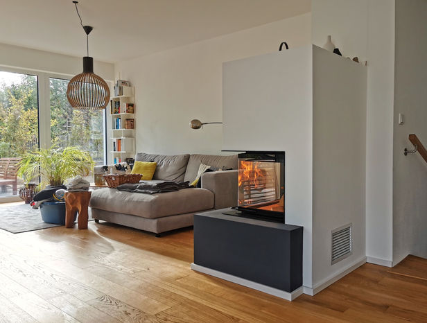Heizkamin/ Warmluftofen Hornberger Rosenheim Ofenbauer