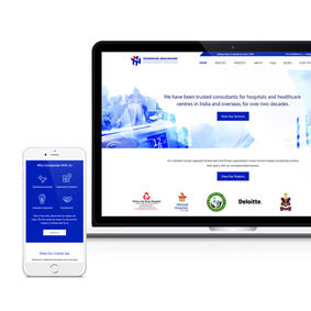 Responsive Website for Technecon Healthcare