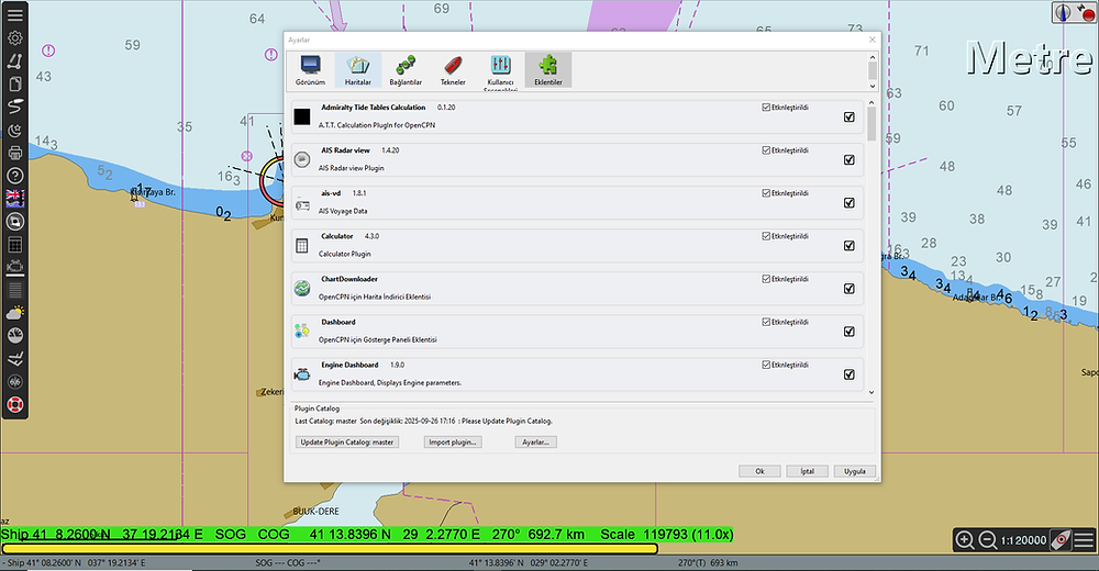 Opencpn Weather Routing Open Cpn Weather Plugin Kurulumu