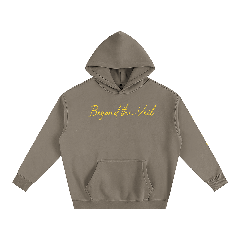Thumbnail: Beyond the Veil, Oversize Fleeced Hoodie