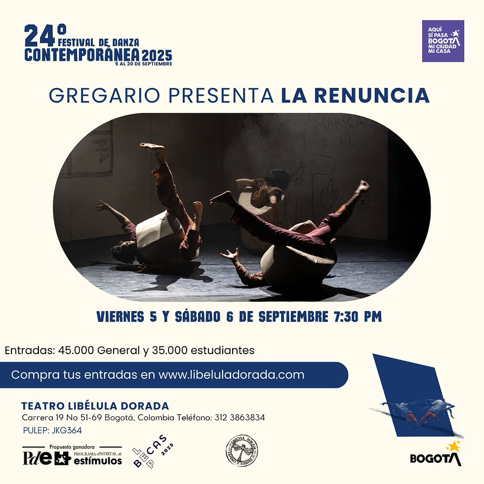 La renuncia - GREGARIO / Festival Danza Contemporánea