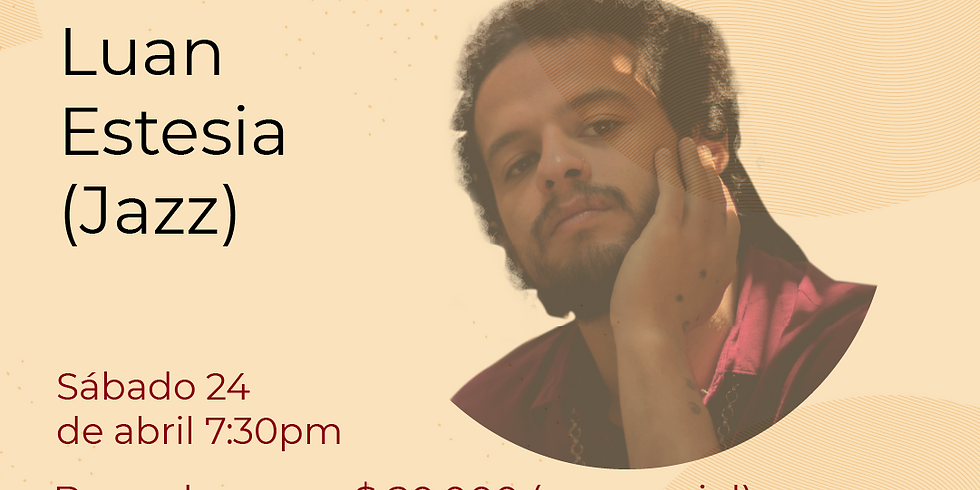 Presencial: Luan Estesia en vivo en el Festival de Blues & Jazz Libélula Dorada 2021