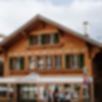 Das Tourist Center in Adelboden.