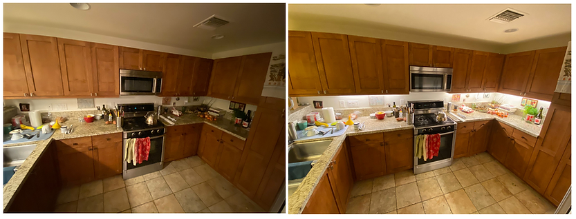 kitchen lighting design and execution