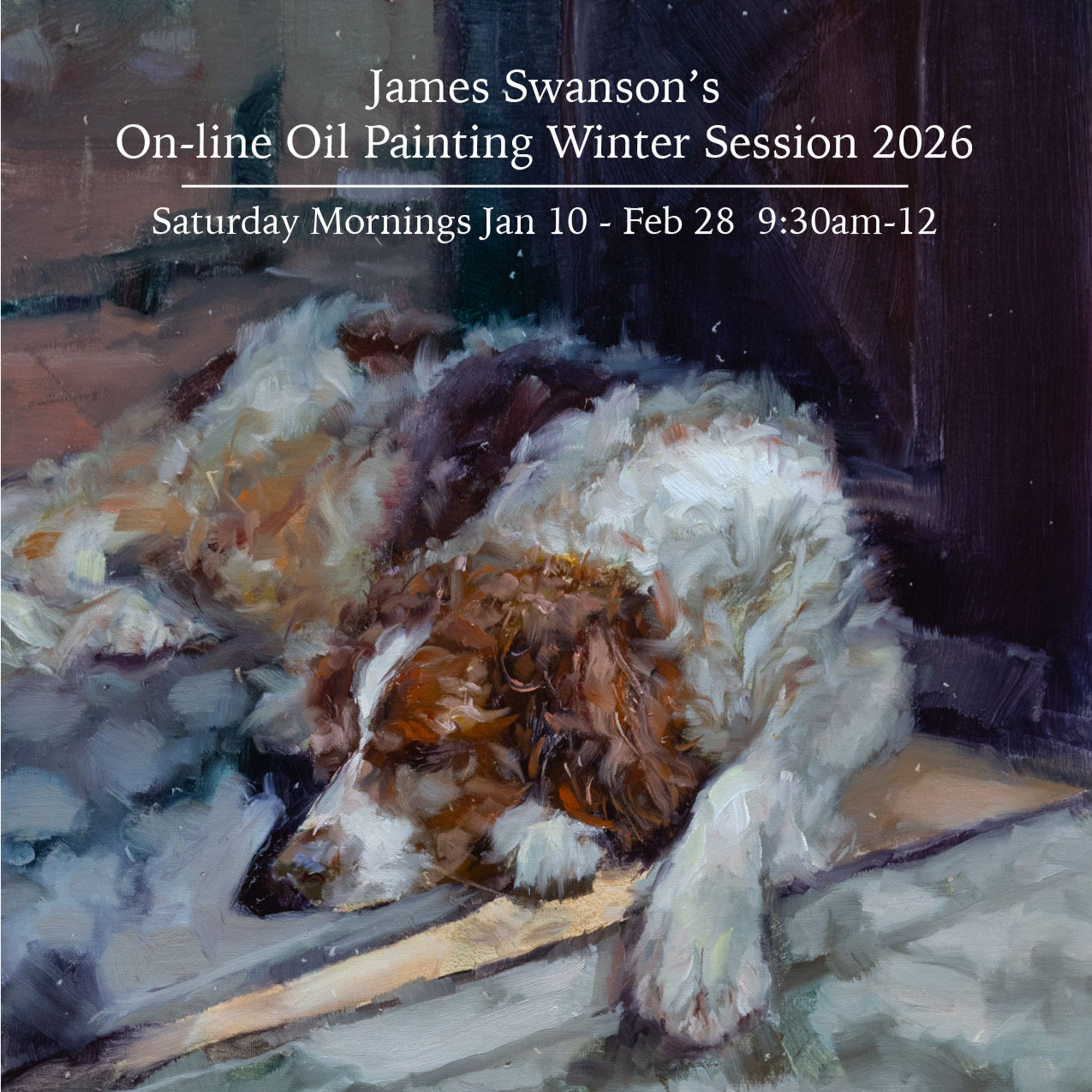 Saturday Morning Oil Painting