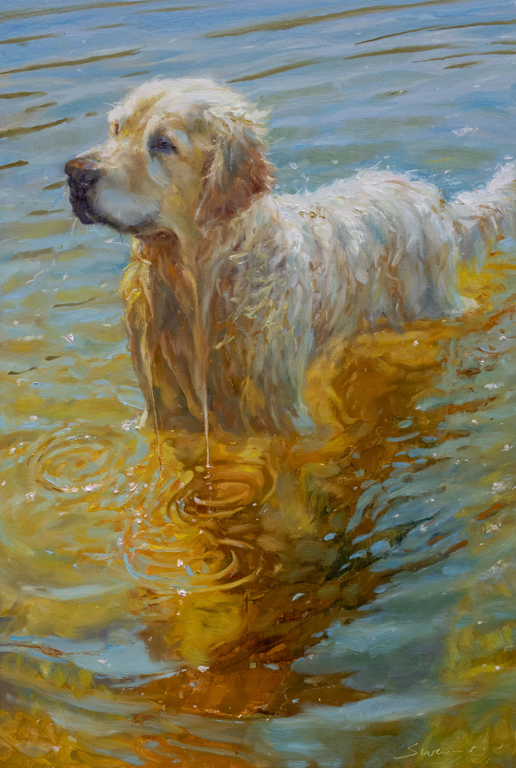 Gold Water Golden