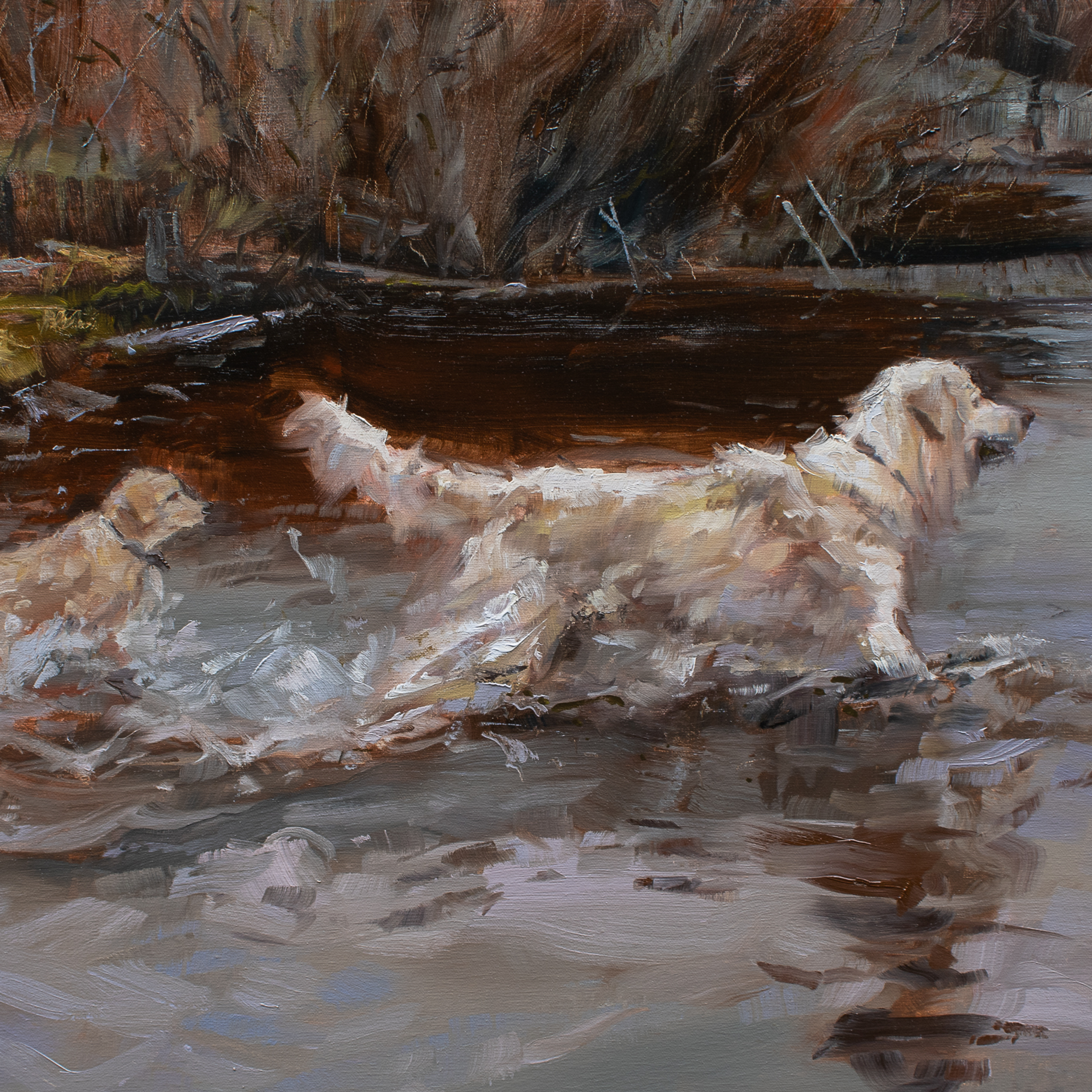 { Movement } James Swanson’s The K-9 Video Oil Painting Workshop #4 Video