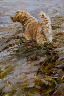 Heading Out 36x24 oil Reinert Art Gallery