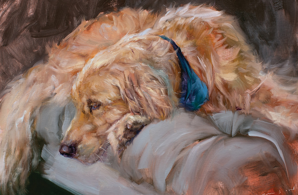 The Good Boy 18x24 $3000