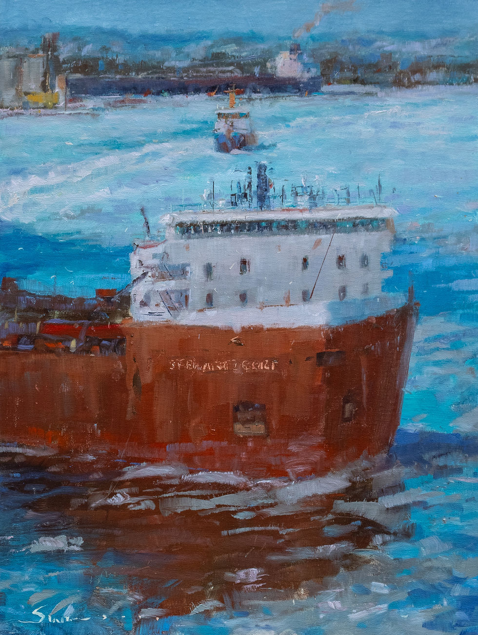 Winter Freighter