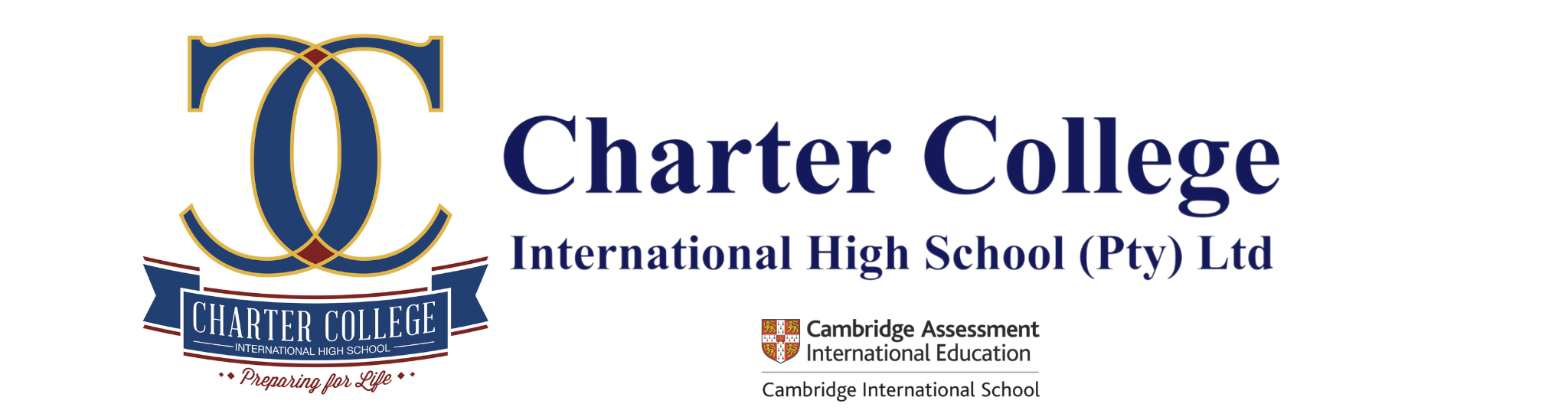 Charter College International High School logo
