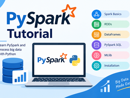 Complete PySpark Tutorial: Installation, RDD, SQL, and MLlib