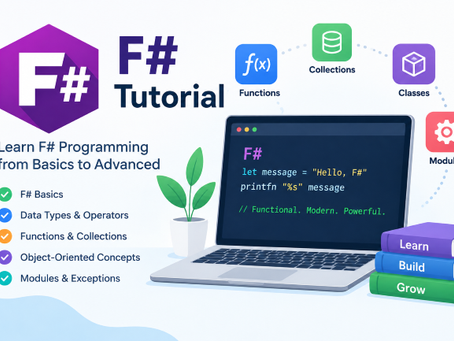 F# Tutorial: Learn Functional Programming, Features, and Key Concepts