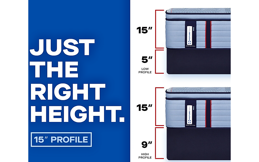 Thumbnail: SEALY POSTUREPEDIC PRO DUPONT II EURO PILLOWTOP MATTRESS