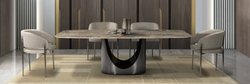 Custom Italian Marble Table_