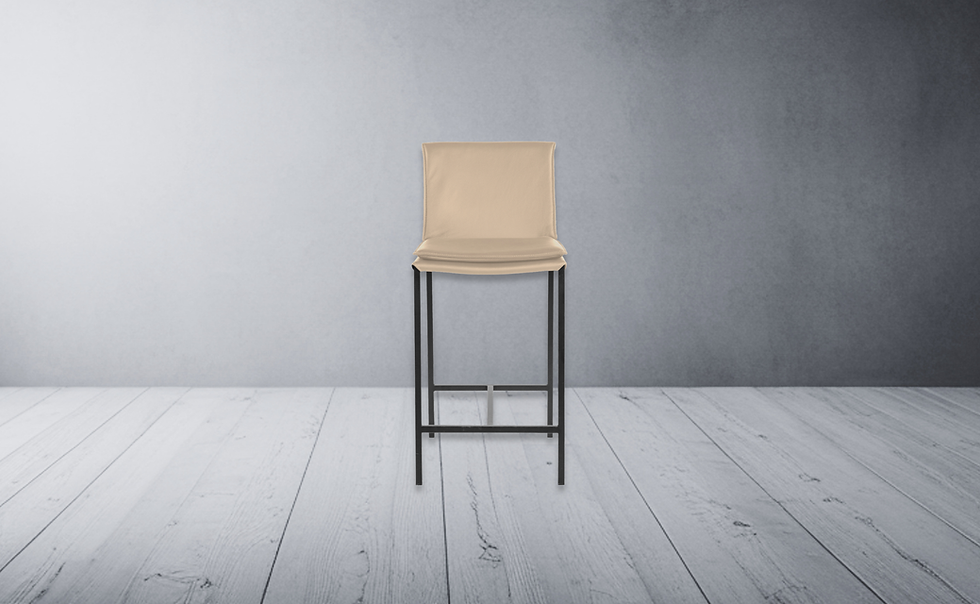 Thumbnail: ARIA LEATHER COUNTER HEIGHT STOOL