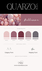 brand kit quarzo rosa