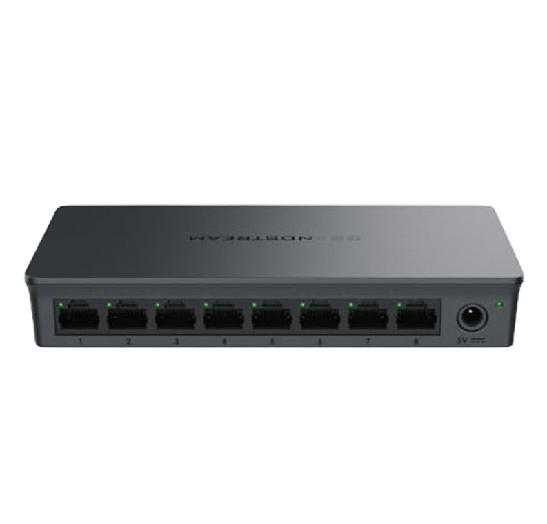 Thumbnail: GWN7701 Unmanaged Network Switch 8 Gigabit RJ45 ports