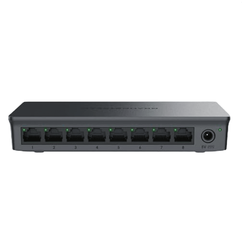 Thumbnail: GWN7701 Unmanaged Network Switch 8 Gigabit RJ45 ports