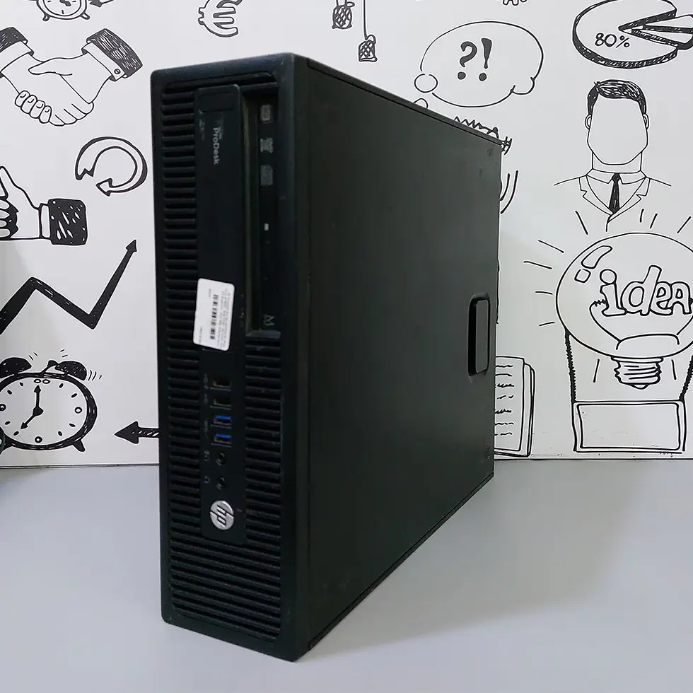 الصورة المصغرة: HP ProDesk 600 G2 Desktop PC (Intel Core i5-6500 - 8GB DDR4 - No Hard - Intel HD