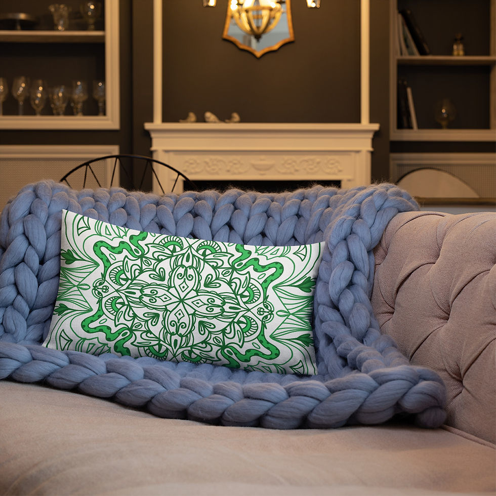 Thumbnail: Green Snake - Premium Pillow