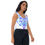 Thumbnail: Blue Fish Floral Crop Top