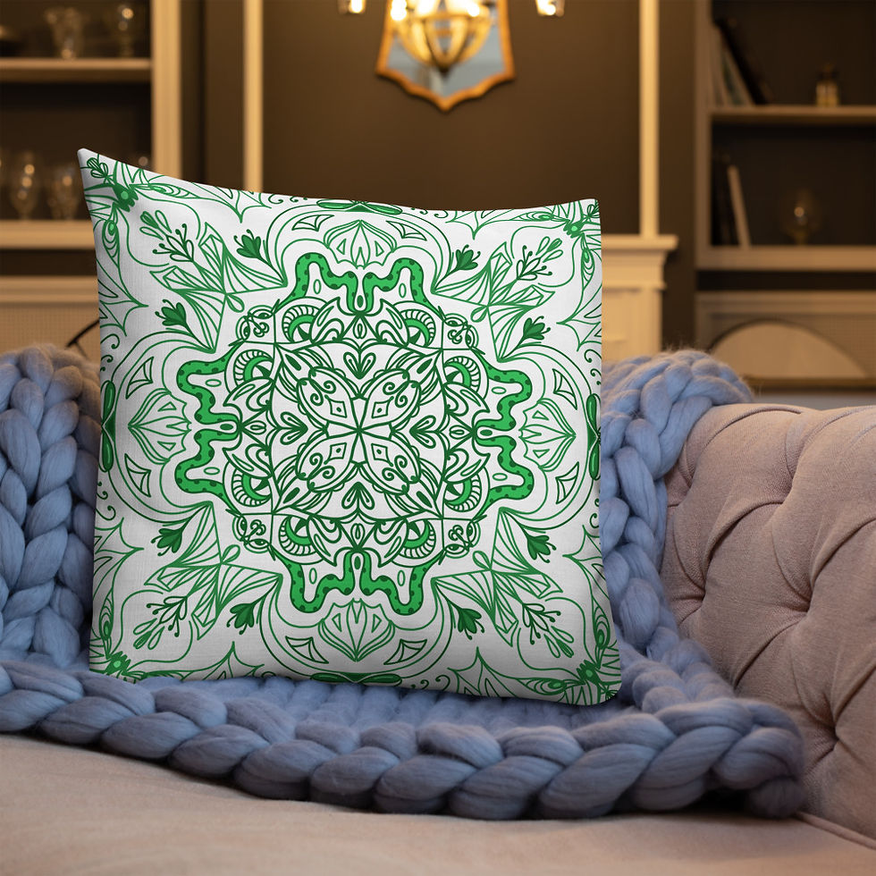 Thumbnail: Green Snake - Premium Pillow