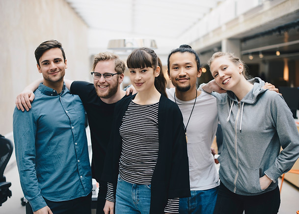 Group Portrait of Friends