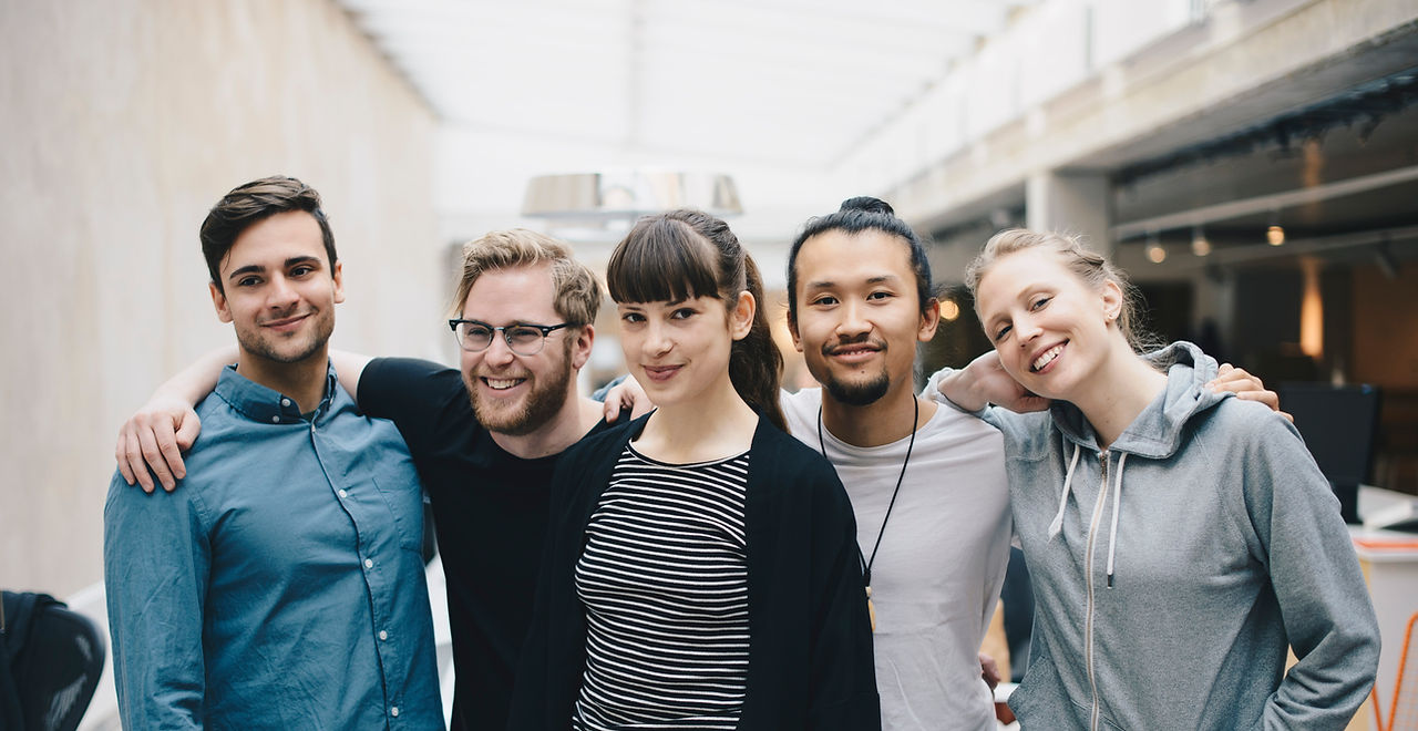 Group Portrait of Friends