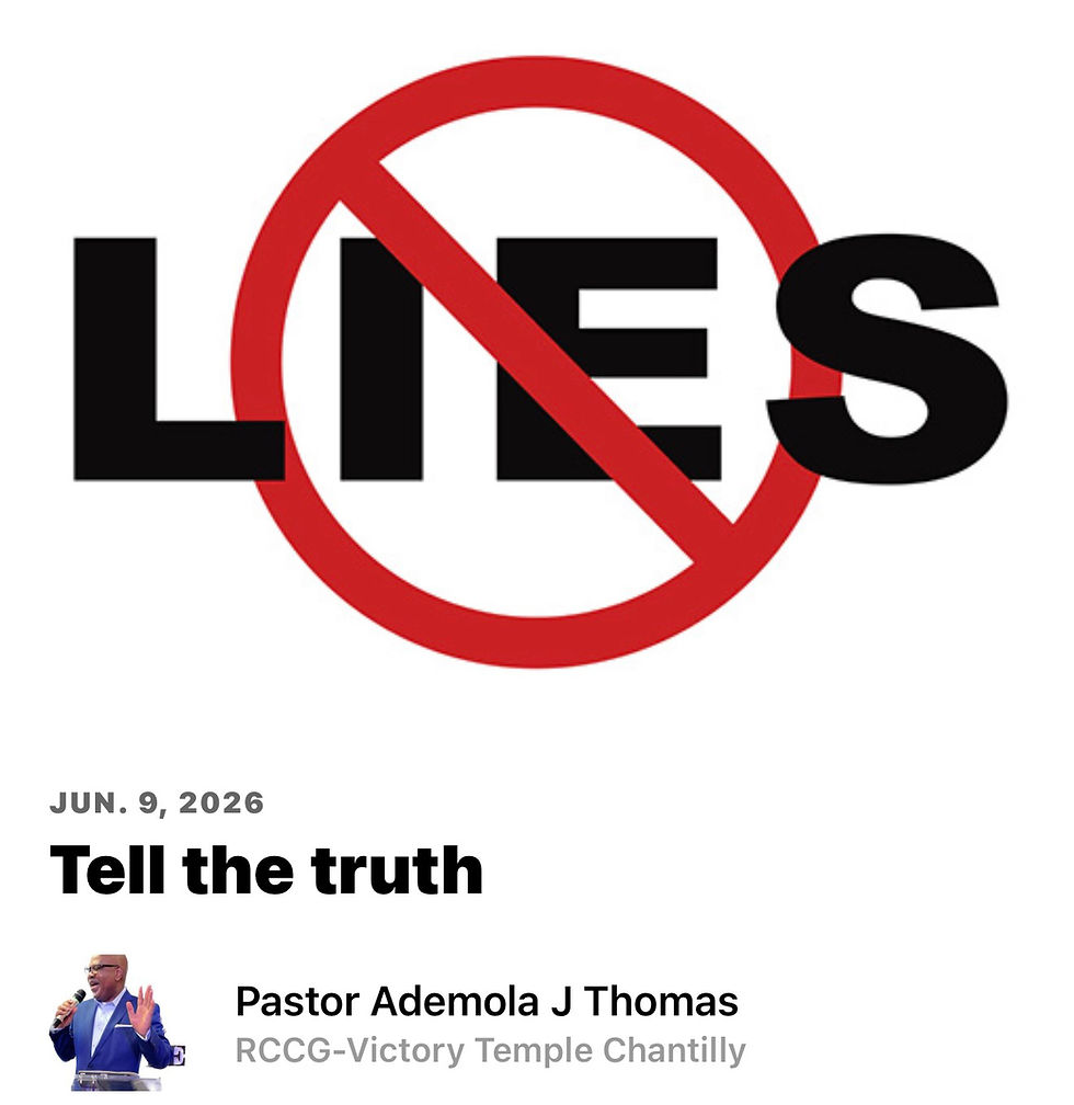 Tell the truth!