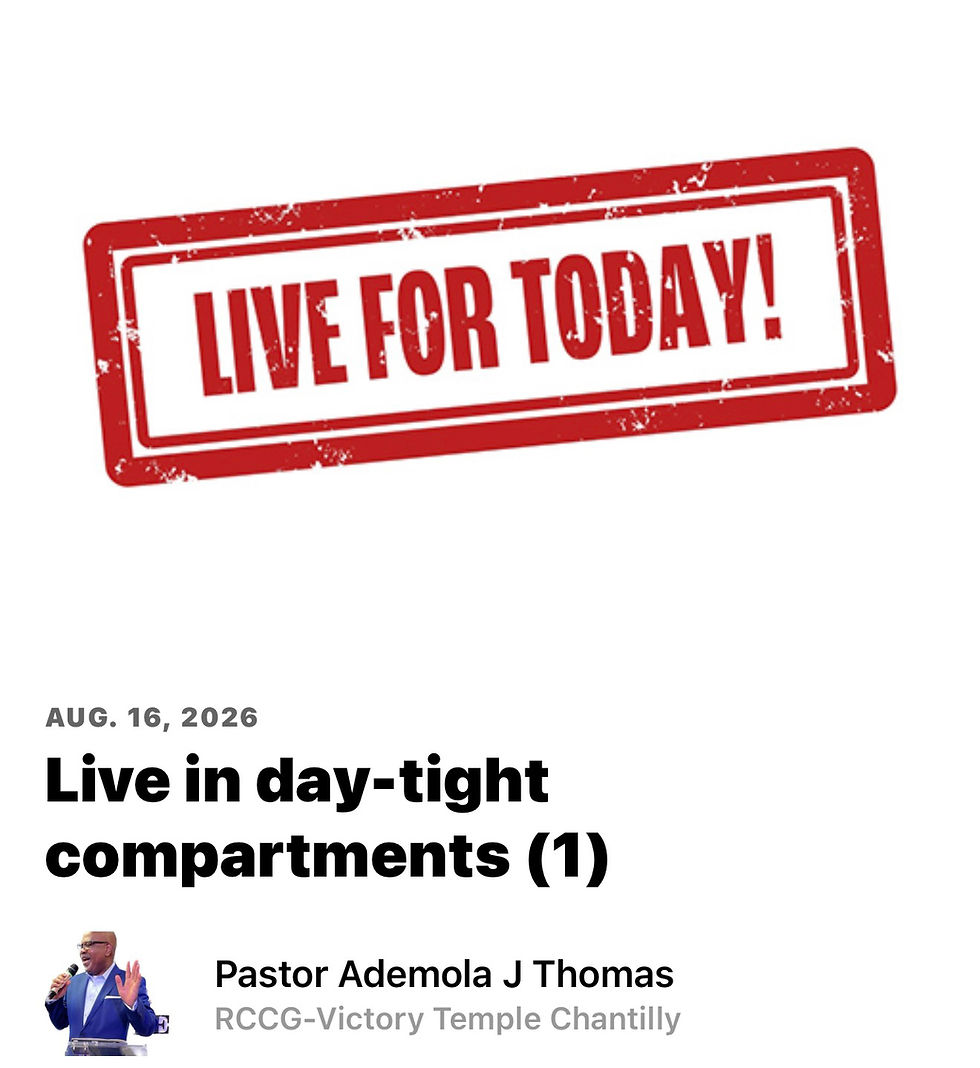 Live in day-tight compartments (1)