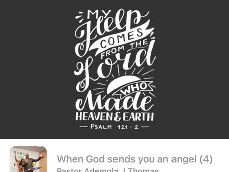 When God sends you an angel (4)