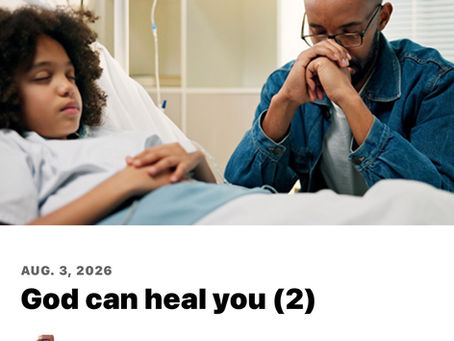 God can heal you (2)