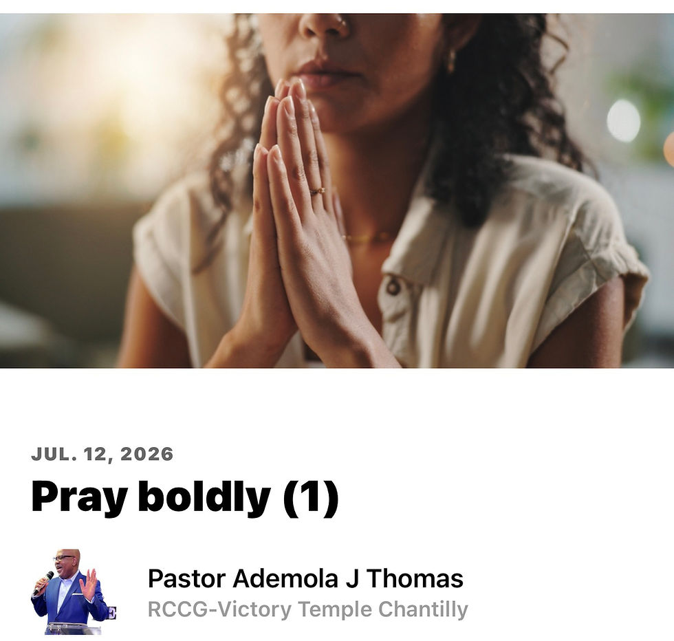 Pray boldly (1)