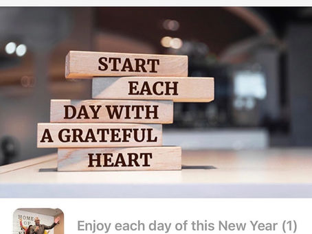 Enjoy each day of this New Year (1)