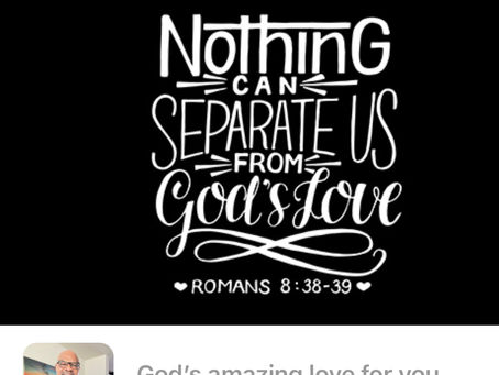 God's amazing love for you