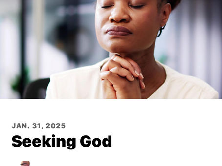 Seeking God.