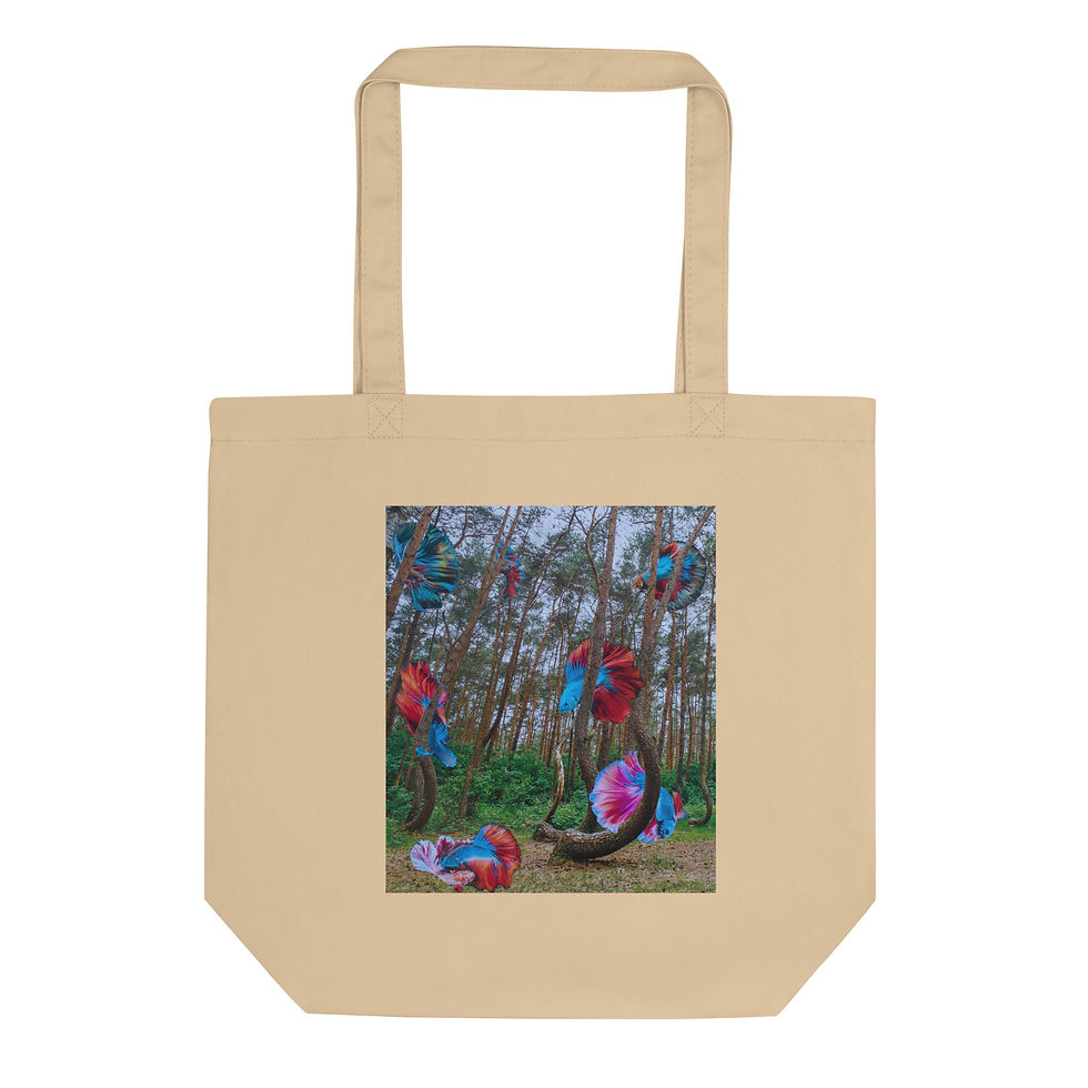 Thumbnail: The Fish Are Fine - Organic Tote
