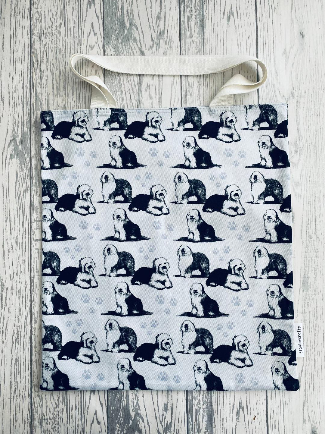 Old English Sheepdog  Bag for Life