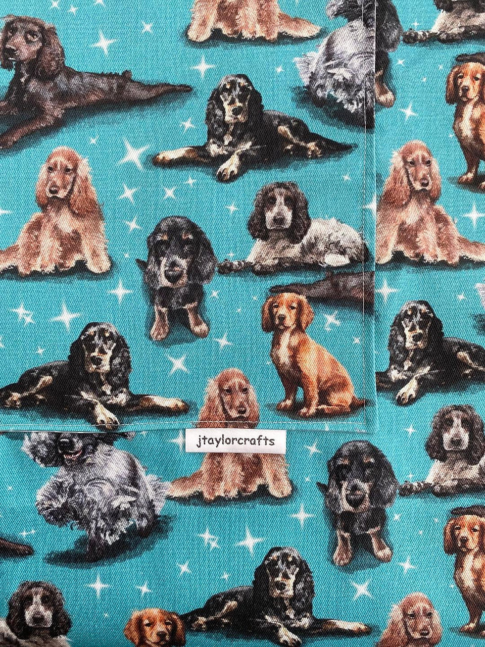 Thumbnail: Cocker Spaniel Blue Apron