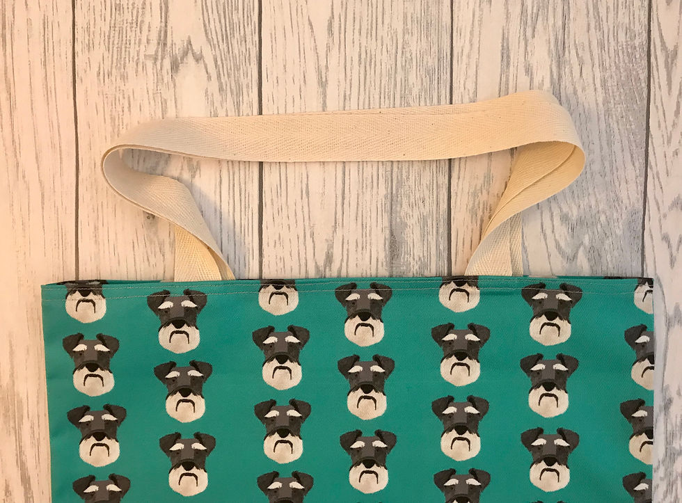 Thumbnail: Green Schnauzer Bag for Life