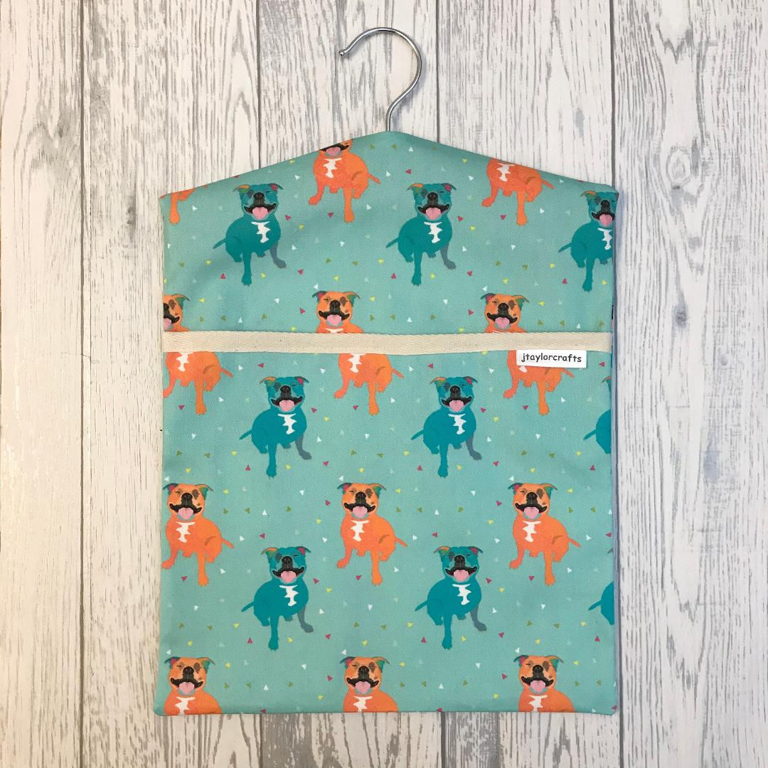 Staffordshire Bull Terrier Peg Bag
