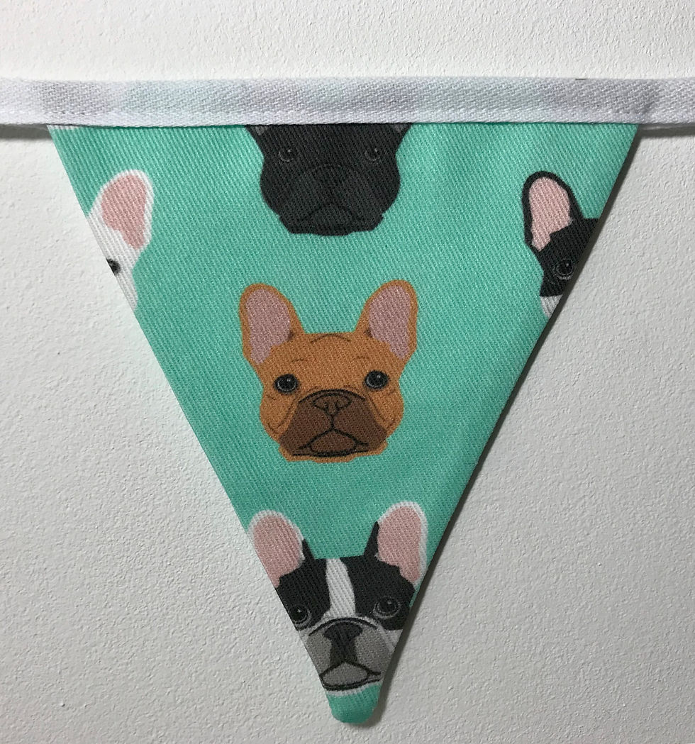 Thumbnail: French Bulldog Green Bunting