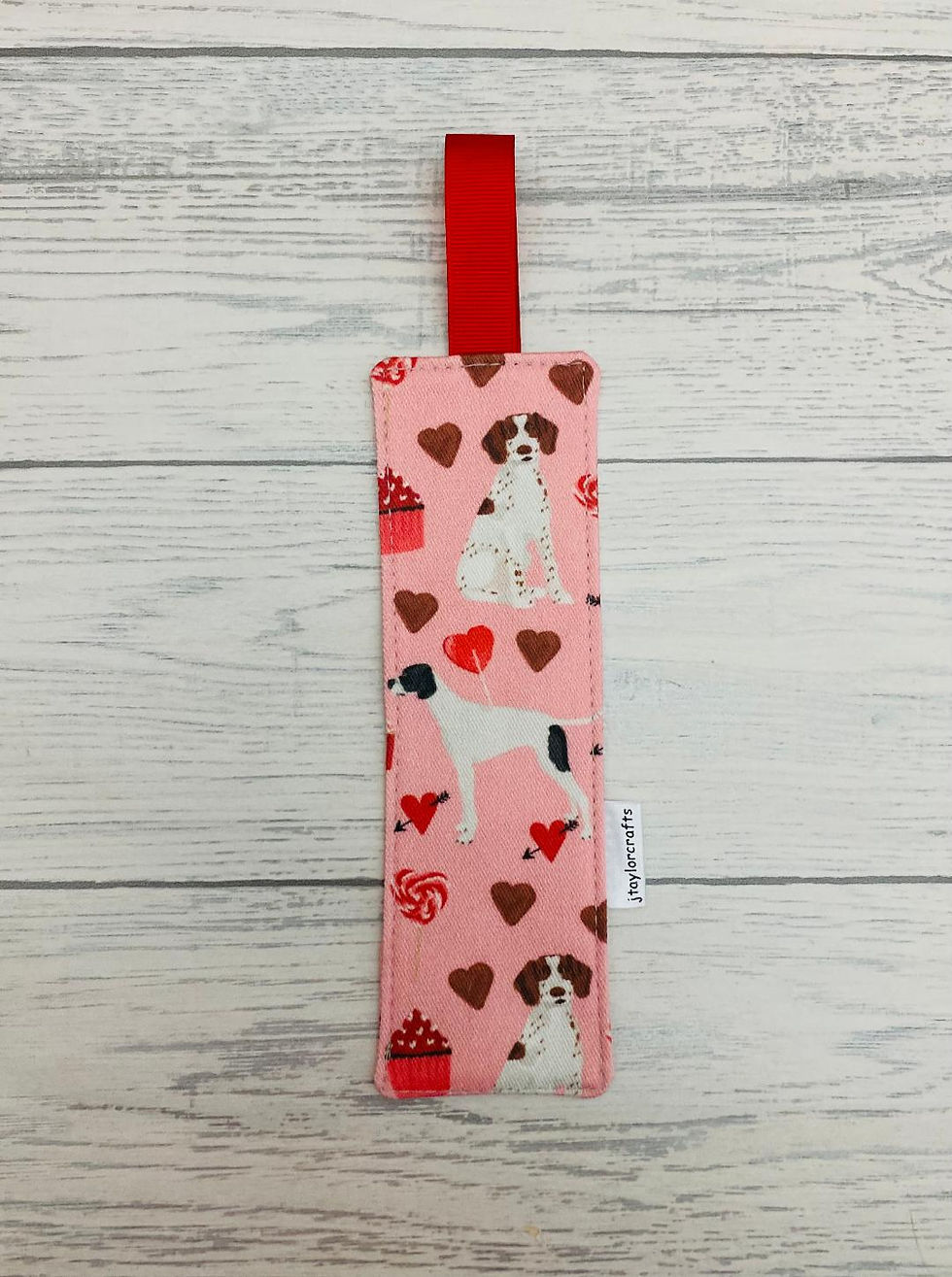 Pointer Hearts Bookmark